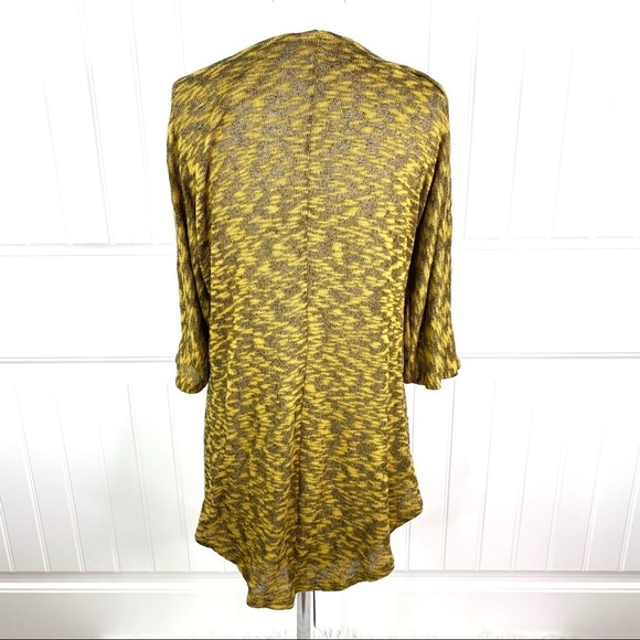 LuLaRoe Marled Dolman Sleeve Knit Open Cardigan S - Picture 4 of 5